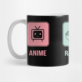 Anime, Ramen, and Video Game Lover Mug